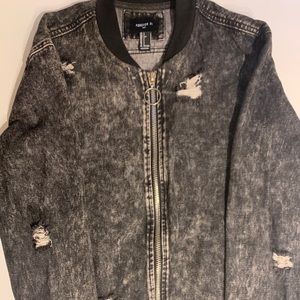 Distressed Denim jacket